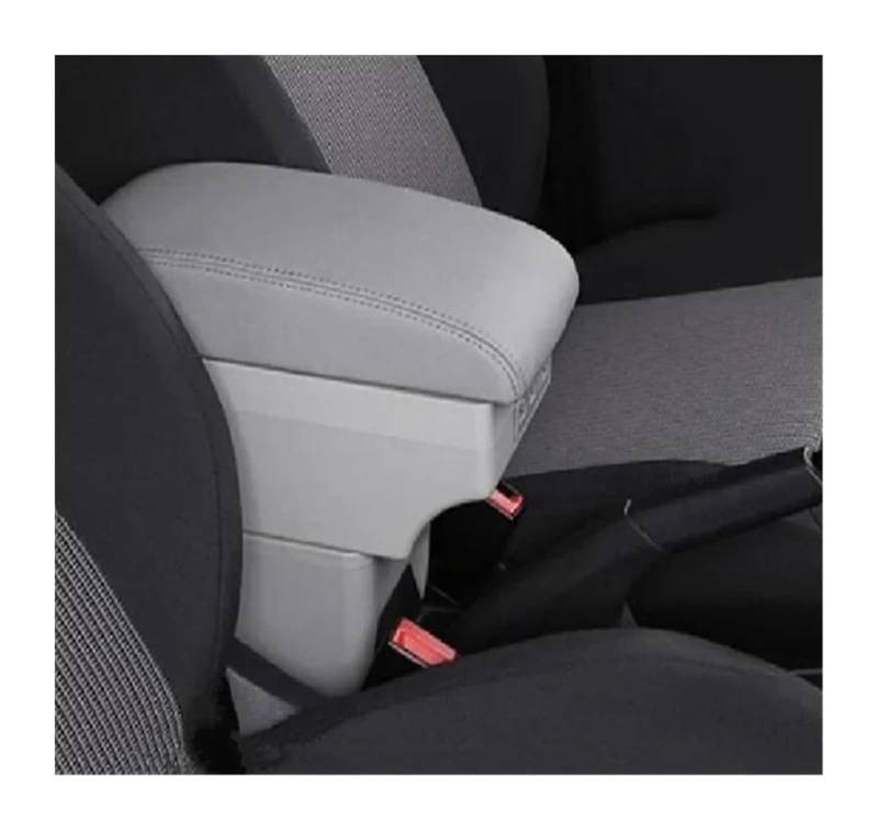 Glove Handschuhfach Für C2 C3 Auto Armlehne Box Zentrum Lagerung Box Innen Retrofit USB Lade Center Console Storage Box(C Style Gray 7usb) von BUTUFYTR