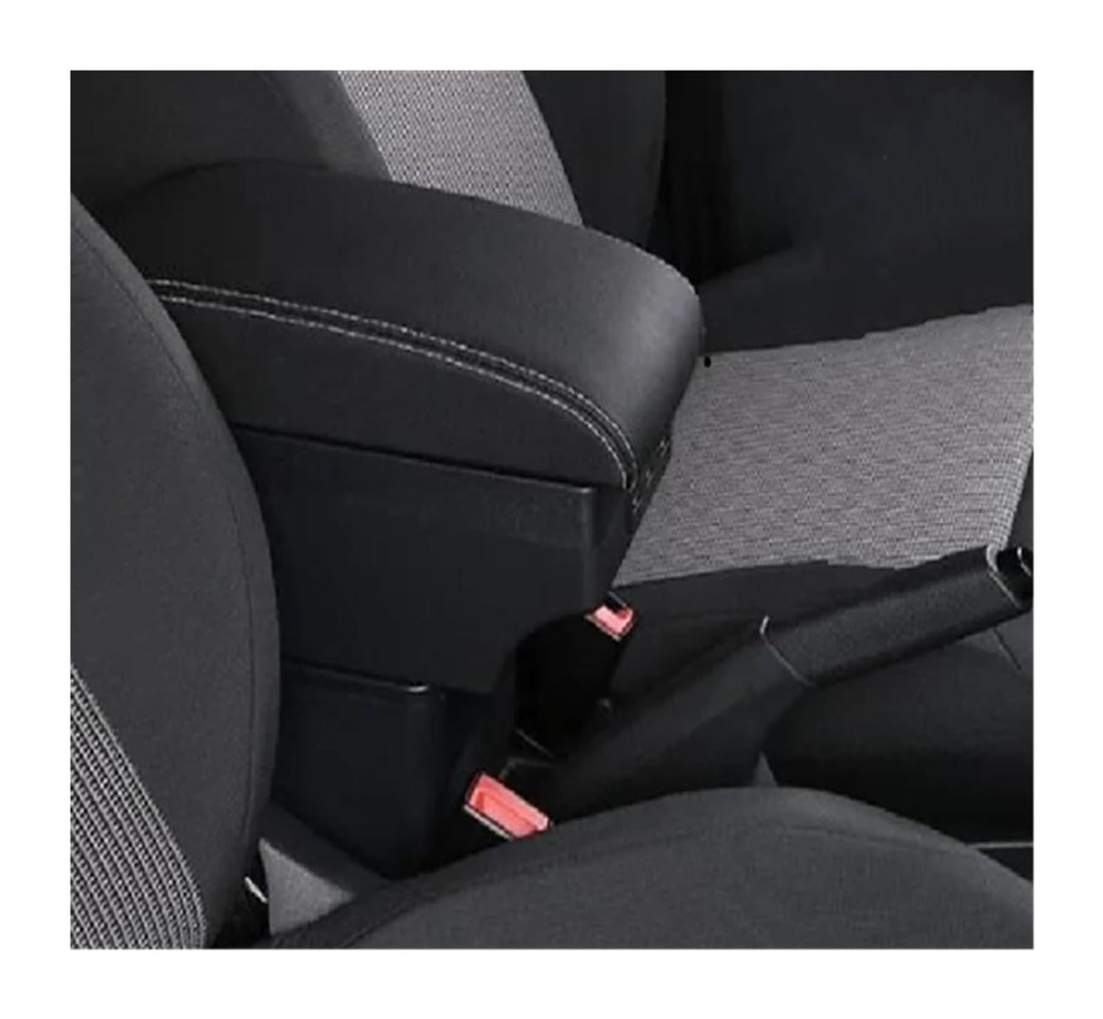 Glove Handschuhfach Für P&eugeot 1007 Auto Armlehne Box Zentrale Lagerung Box Retrofit Interior Center Console Storage Box(C5 7usb) von BUTUFYTR