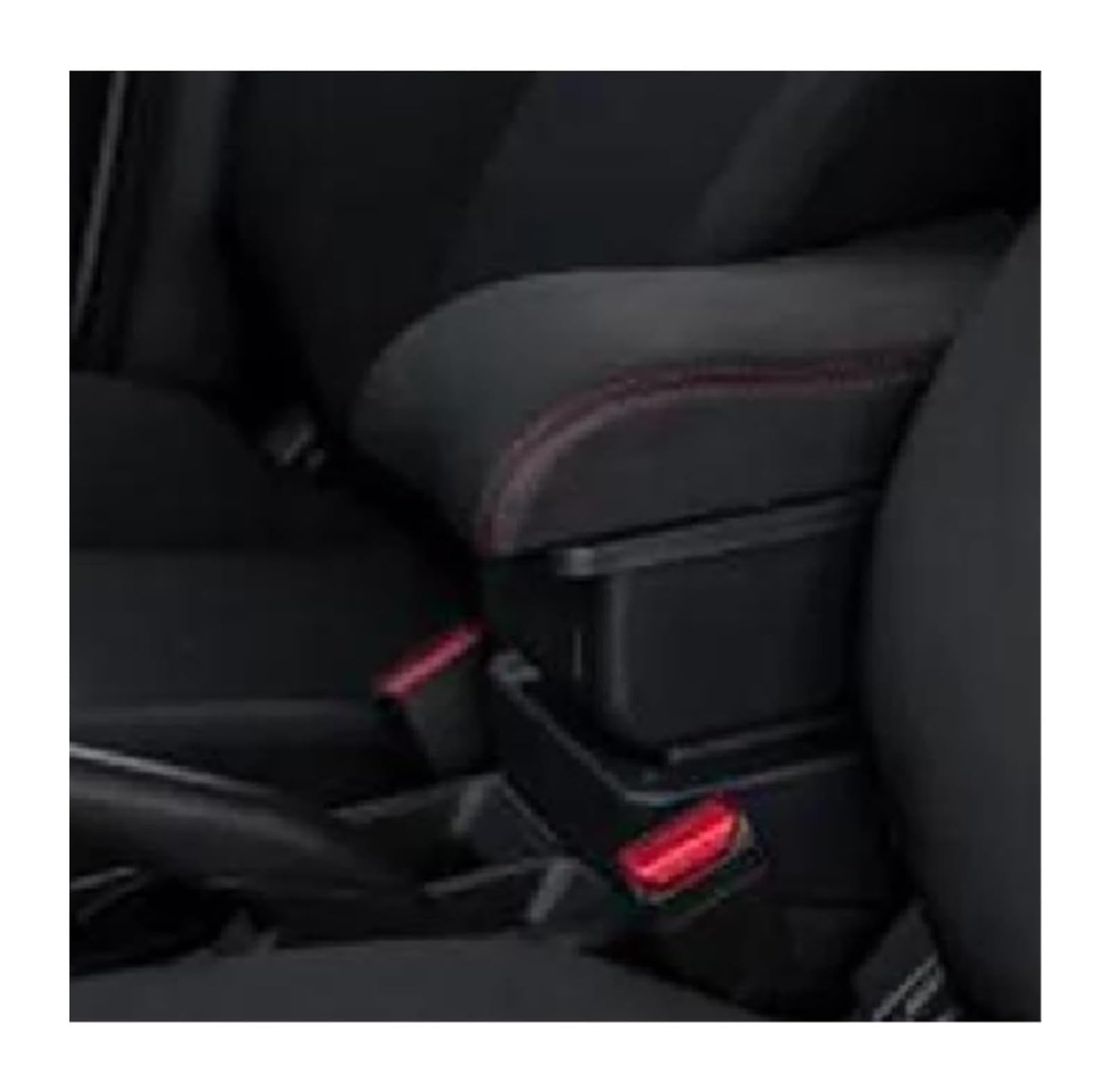Glove Handschuhfach Für T&oyota Für Yaris Für Cross 2020-2022 Auto Armlehne Lagerung Box Innen Teile Retrofit Center Console Storage Box(C,White lines) von BUTUFYTR