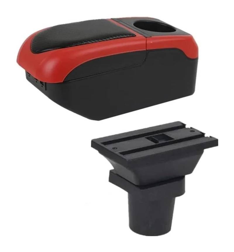 Glove Handschuhfach Für T&oyota Für Yaris Für Vitz Fließheck 1998-2011 Innenmittelaufbewahrungsbox Autoarmlehnen-Aufbewahrungsbox von BUTUFYTR