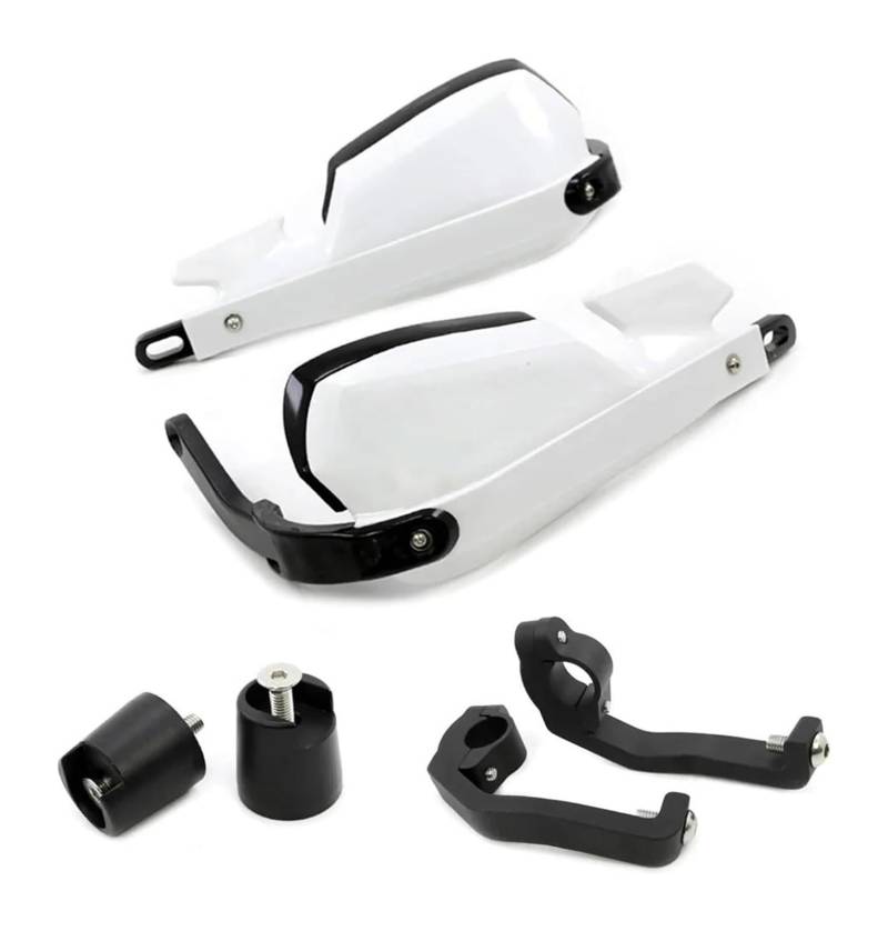 Lenker Handschutz Für B&MW R 1300 GS 2023 2024 Handschützer Motorrad Lenker Handschutz Schutz Bremse Winddicht Schmutzschutz Schutzhebel(Weiß) von BUTUFYTR