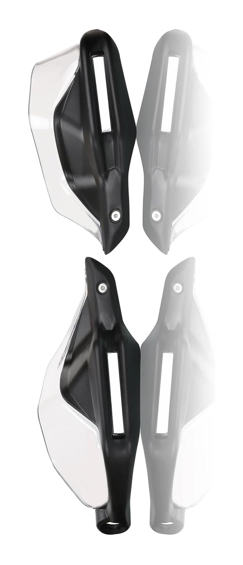 Lenker Handschutz Für Macbor Für Montana XR5 XR 5 Motorrad Modifikation Handschutz Hand Schild Schutz Windschutzscheibe Hand Guards Protector(Transparent) von BUTUFYTR