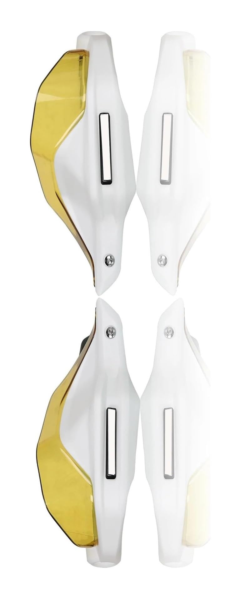 Lenker Handschutz Für Macbor Für Montana XR5 XR 5 Motorrad Modifikation Handschutz Hand Schild Schutz Windschutzscheibe Hand Guards Protector(White C) von BUTUFYTR