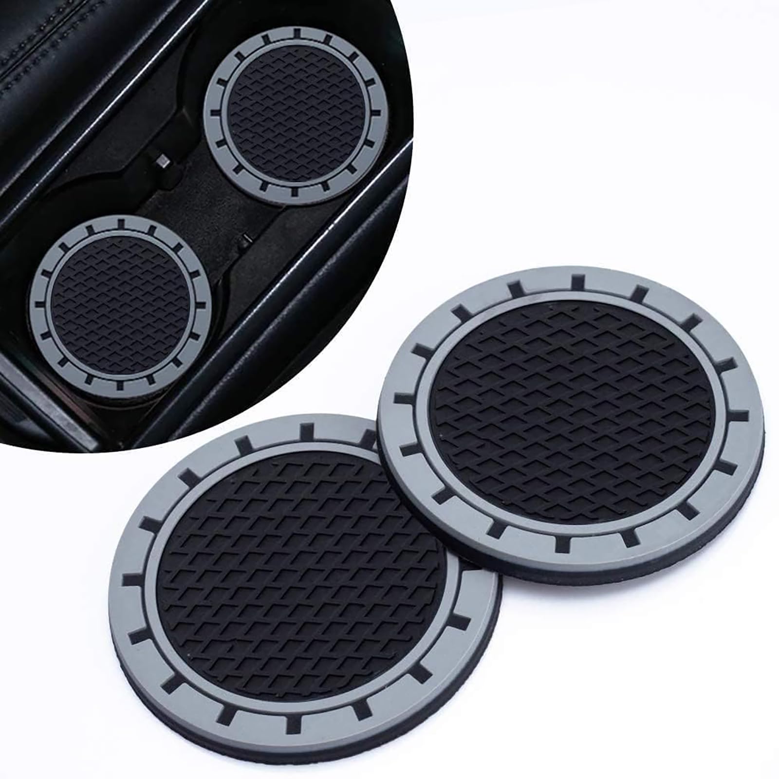 2 Stück Auto Untersetzer, für BMW Z1 E30 Z3 Z3M E36 i3 i3s i3-S iX rutschfest Anti-Staub Isolierte Untersetzer Auto Getränkehalter Matte Auto Deko Zubehör,A 2 Stück Auto Untersetzer, für BMW Z1 E30 Z3 Z3M E36 i3 i3s i3-S iX rutschfest Anti-Staub Isolierte Untersetzer Auto Getränkehalter Matte Auto Deko Zubehör,A von BUVBRJDR