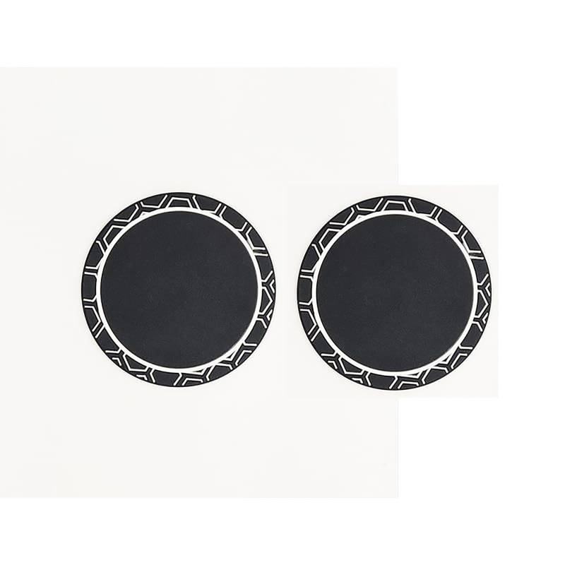 2 Stück Auto Untersetzer, für Opel Astra H Twintop(2005-2010) rutschfest Anti-Staub Isolierte Untersetzer Auto Getränkehalter Matte Auto Deko Zubehör,B von BUVBRJDR