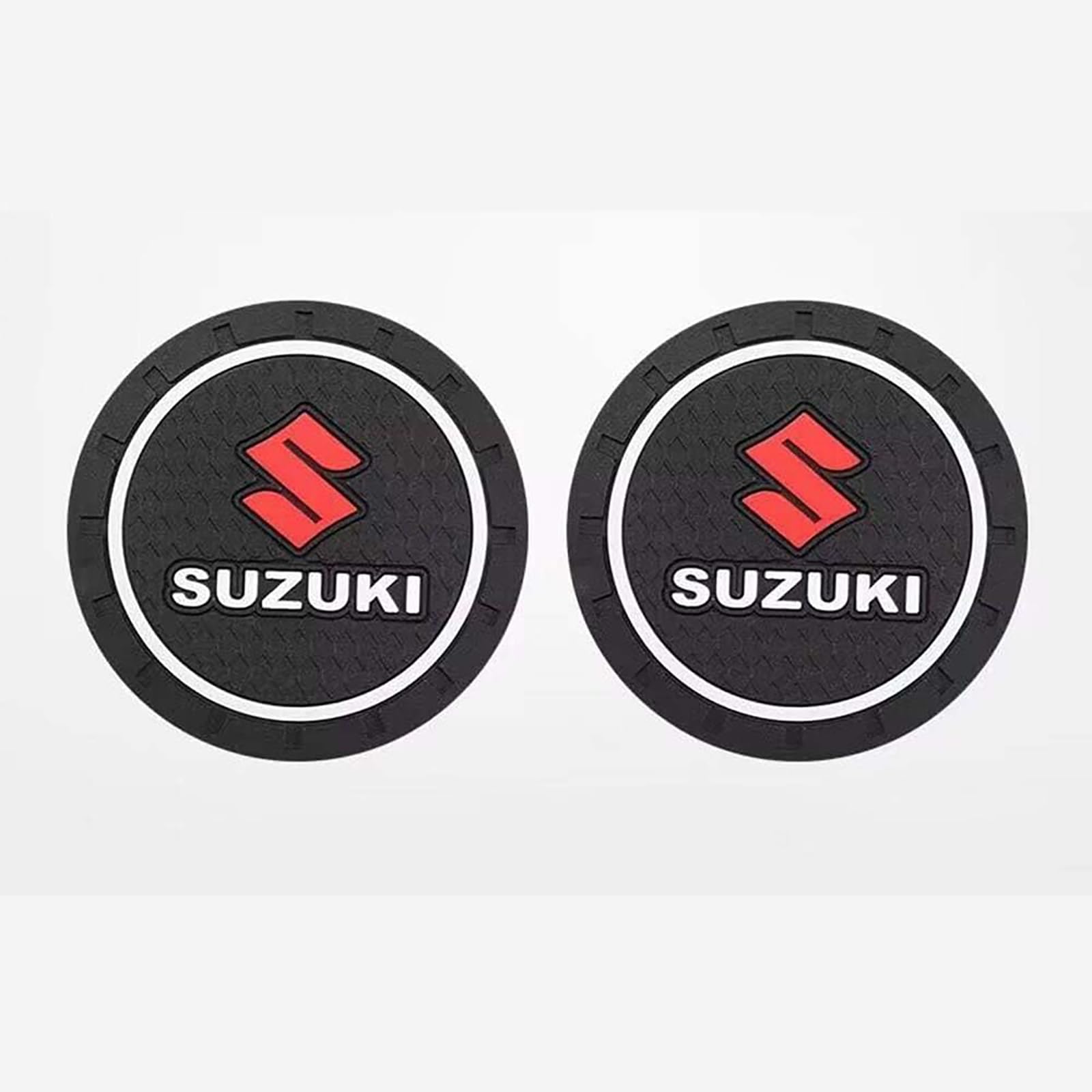 2 Stück Auto Untersetzer, für Suzuki S-Cross SX4 Swift Jimny rutschfest Anti-Staub Isolierte Untersetzer Auto Getränkehalter Matte Auto Deko Zubehör 2 Stück Auto Untersetzer, für Suzuki S-Cross SX4 Swift Jimny rutschfest Anti-Staub Isolierte Untersetzer Auto Getränkehalter Matte Auto Deko Zubehör von BUVBRJDR