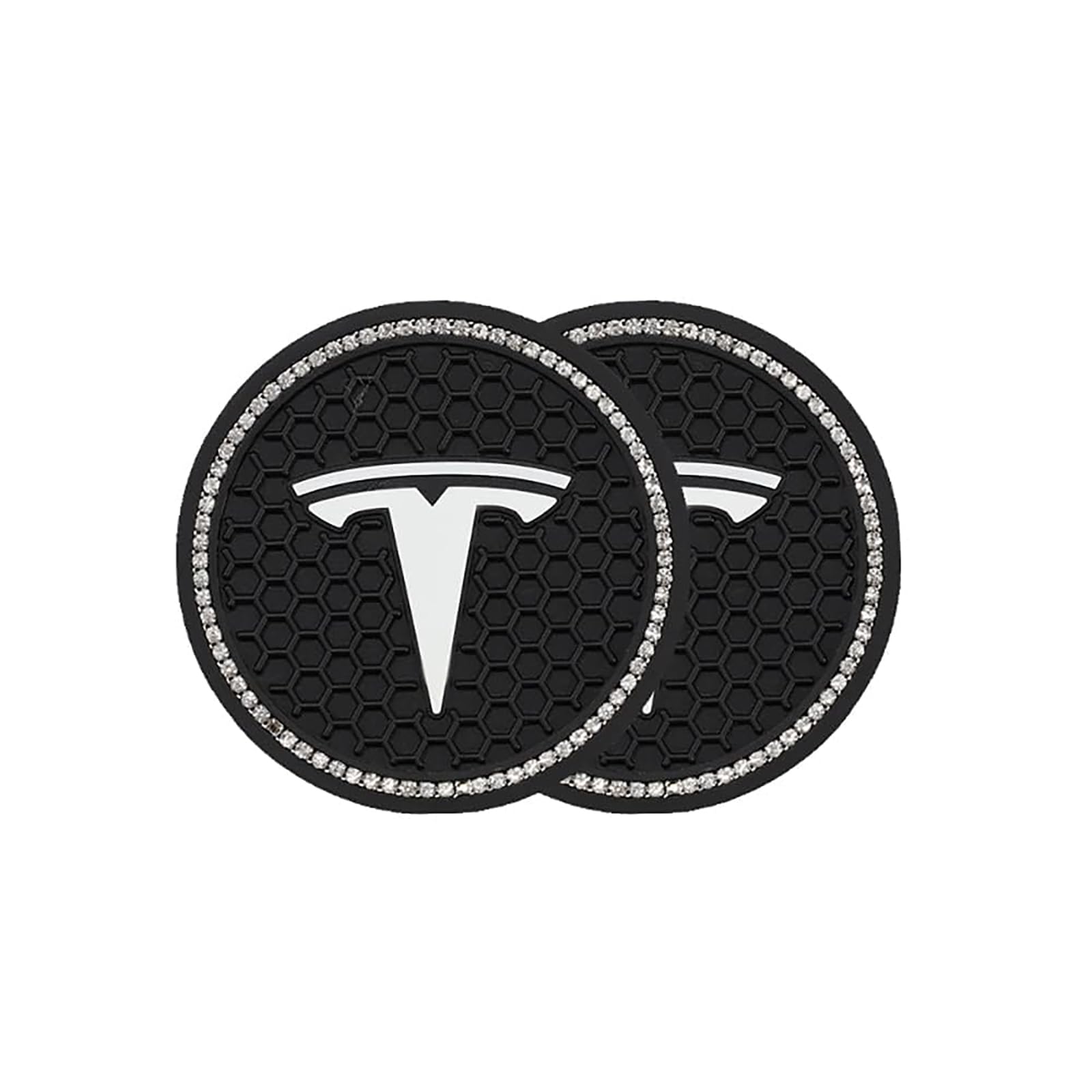 2 Stück Auto Untersetzer, für Tesla Model Y 2020 2021 rutschfest Anti-Staub Isolierte Untersetzer Auto Getränkehalter Matte Auto Deko Zubehör,B 2 Stück Auto Untersetzer, für Tesla Model Y 2020 2021 rutschfest Anti-Staub Isolierte Untersetzer Auto Getränkehalter Matte Auto Deko Zubehör,B von BUVBRJDR