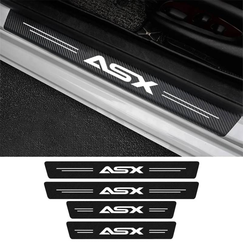 4 Stück Auto Einstiegsleisten Schutzfolie, für Mitsubishi ASX 2012-2024 Willkommenspedal Schutzfolie Auto Türeinstiegsschutz Aufkleber Dekorative Aufklebe 4 Stück Auto Einstiegsleisten Schutzfolie, für Mitsubishi ASX 2012-2024 Willkommenspedal Schutzfolie Auto Türeinstiegsschutz Aufkleber Dekorative Aufklebe von BUVBRJDR