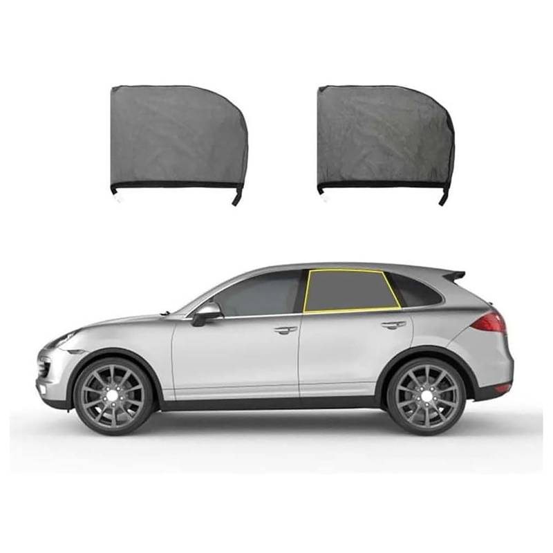 Auto Seitenfenster Sonnenschutz, für Dacia Jogger I 2022-2024 Atmungsaktiv Sonnenschutz Seitenscheibe Hitzereduktion Verdunkelung Vorhang Sichtschutz,A von BUVBRJDR
