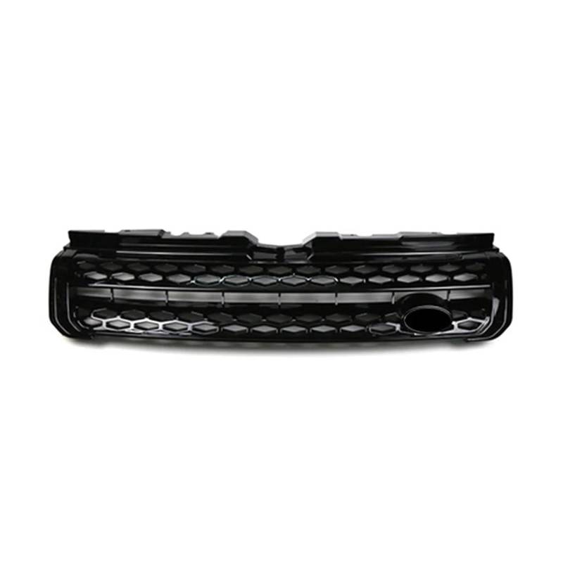 Compatible for Land Rover Range Rover Evoque 2010 2011 2012 2013 2014 2015 2016 2017 2018 Car Upper Front Bumper Grille Grill Black Emblem (Color : Black) von BUniq