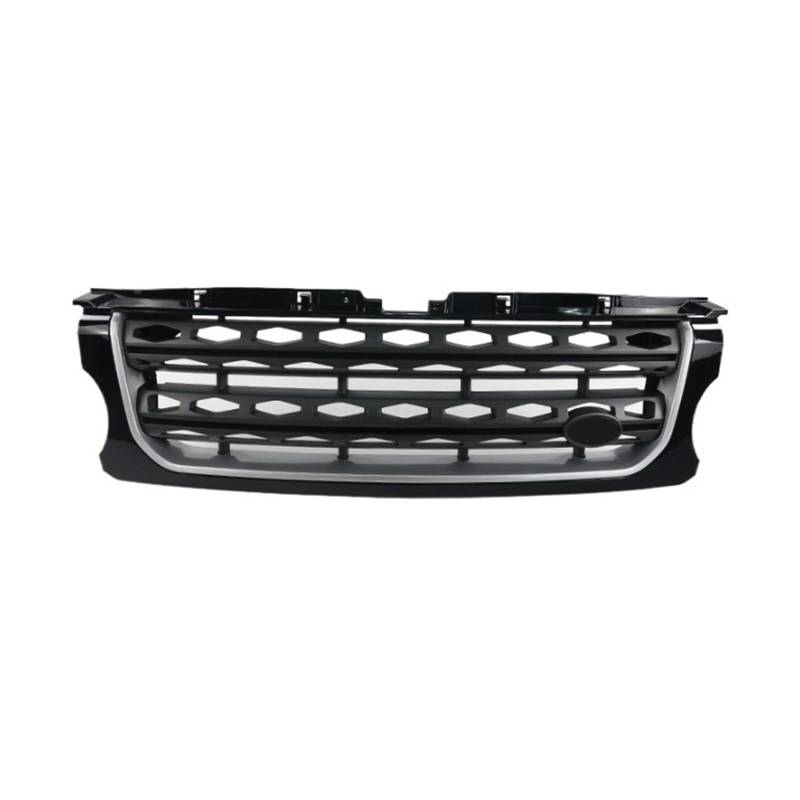 Front Bumper Grille Car Grill Compatible for Land Rover Discovery 4 2014-16 L319 LR043292 LR051300 LR051299 LR024301 Accessories (Color : Black Grey) von BUniq
