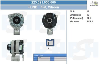 Bv Psh Generator [Hersteller-Nr. 225.021.050.000] von BV PSH