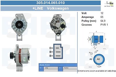 Bv Psh Generator [Hersteller-Nr. 305.014.065.010] von BV PSH
