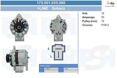 Bv Psh Generator [Hersteller-Nr. 175.001.055.080] von BV PSH