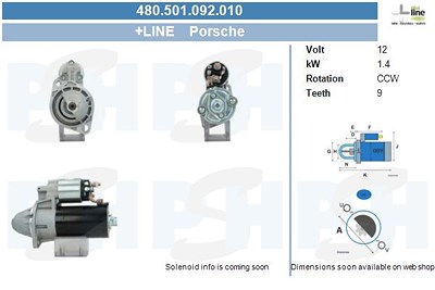 Bv Psh Starter [Hersteller-Nr. 480.501.092.010] von BV PSH