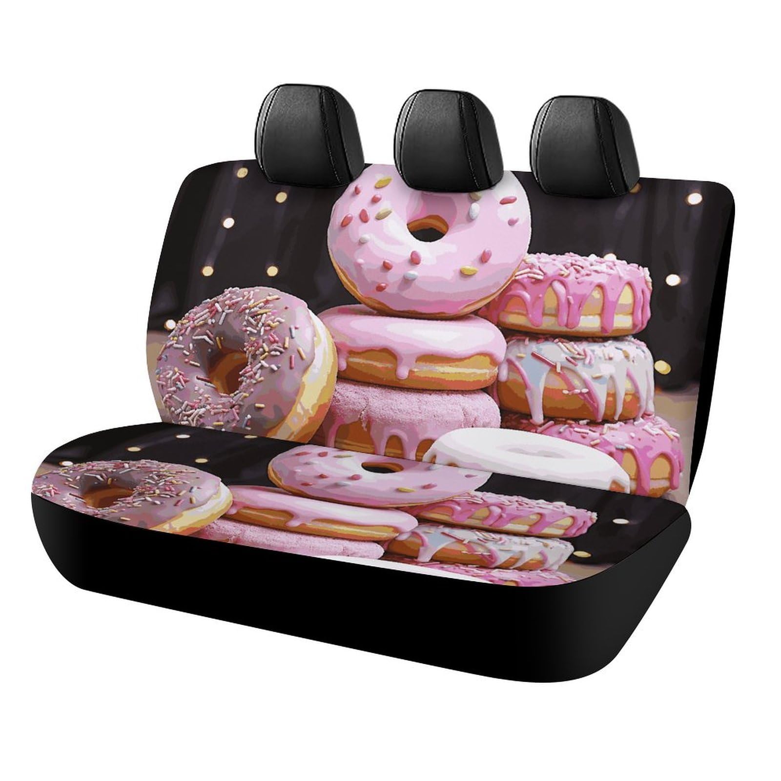 BVNMT Rücksitzbezug für Auto Hund Autositzbezug Donut Kuchen Rutschfest Langlebig Rücksitzschoner für Autos SUV & LKW BVNMT Rücksitzbezug für Auto Hund Autositzbezug Donut Kuchen Rutschfest Langlebig Rücksitzschoner für Autos SUV & LKW von BVNMT