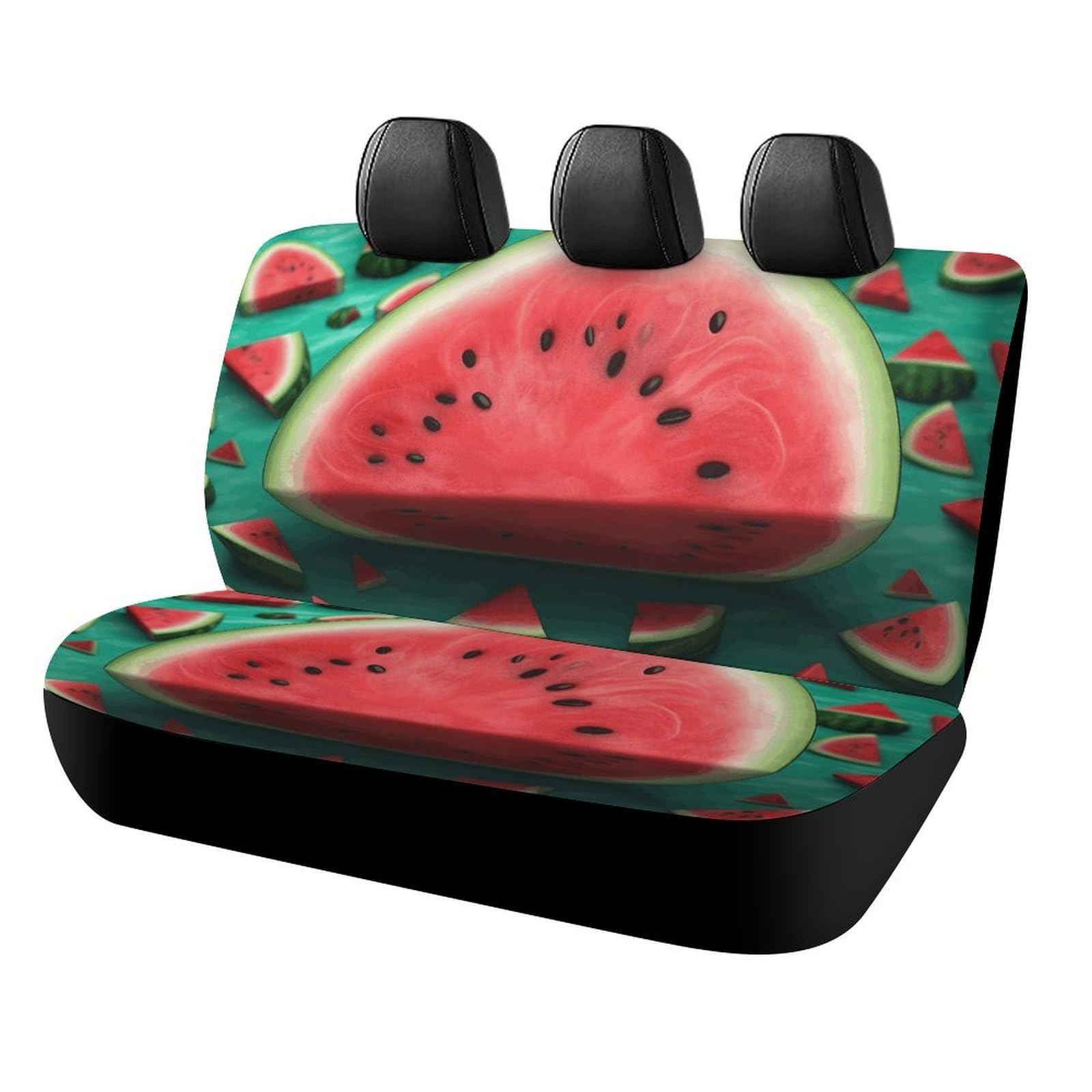 BVNMT Rücksitzbezug für Auto Hund Autositzbezug Dream Wassermelone Rutschfest Langlebig Rücksitzschoner für Autos SUV & LKW BVNMT Rücksitzbezug für Auto Hund Autositzbezug Dream Wassermelone Rutschfest Langlebig Rücksitzschoner für Autos SUV & LKW von BVNMT