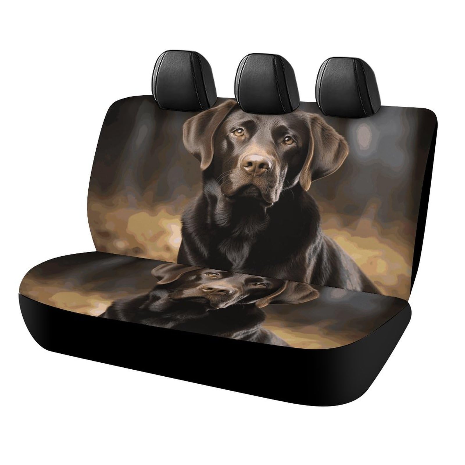 BVNMT Rücksitzbezug für Auto Hund Autositzbezug Labrador Retriever Rutschfest Langlebig Rücksitzschoner für Autos SUV & LKW BVNMT Rücksitzbezug für Auto Hund Autositzbezug Labrador Retriever Rutschfest Langlebig Rücksitzschoner für Autos SUV & LKW von BVNMT