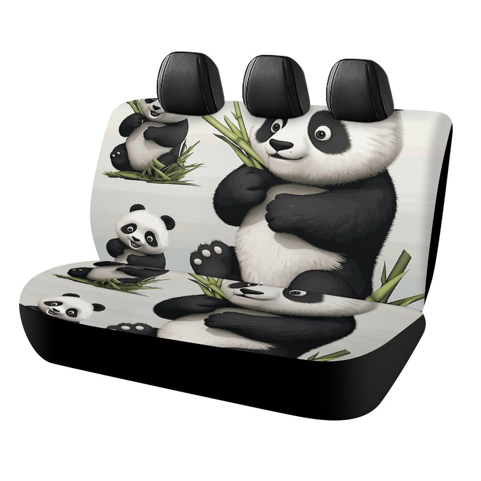 BVNMT Rücksitzbezug für Auto Hund Autositzbezug Niedlicher Cartoon Panda Rutschfest Langlebig Rücksitzschoner für Autos SUV & LKW BVNMT Rücksitzbezug für Auto Hund Autositzbezug Niedlicher Cartoon Panda Rutschfest Langlebig Rücksitzschoner für Autos SUV & LKW von BVNMT