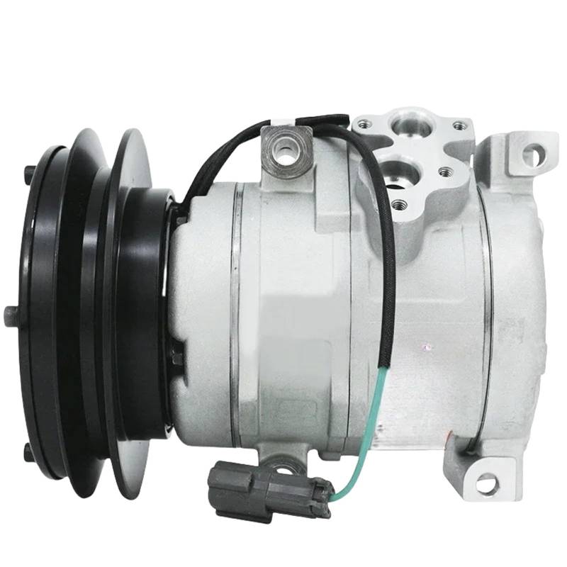 10S15C AC-KOMPRESSOR Kompatibel for KOBELCO KOMATSU JOHN DEERE BAGGER 20Y-979-6121 421-07-31220 418-S62-3160 20Y-810-1260 SE502087 Ersatz der Erstausrüstung von BWJUSWS