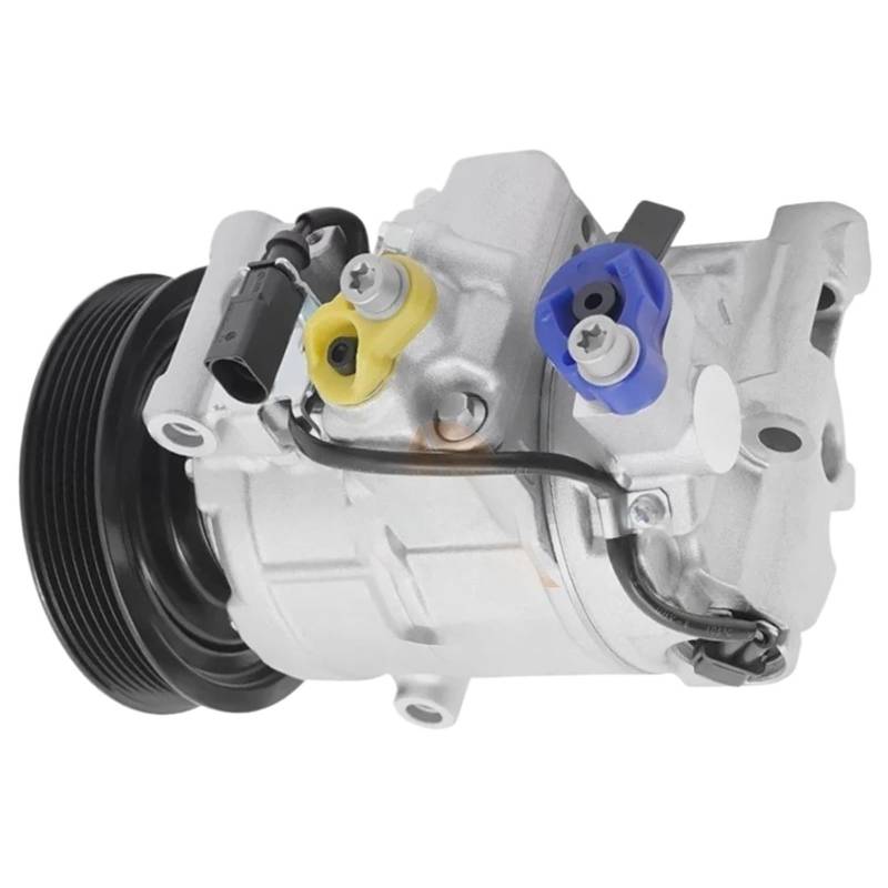 6SEU14C AC Kompressor Kompatibel for Audi A5 A6 A7 Q5 S4 S5 4G0260805A 8E0201193E 4F0260805AFX 8E0820193E 8E0820193F 447150631 447150-2342 Ersatz der Erstausrüstung von BWJUSWS