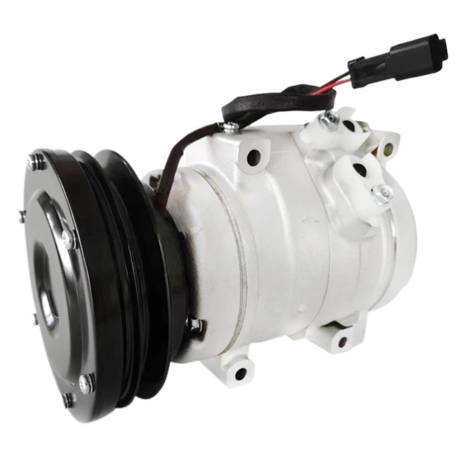 Auto AC Klimaanlage Kompressor 10S17C Kompatibel for Caterpillar 320C 320D DL 447220-3846 447220-3847 447220-3848 247300-2800 Ersatz der Erstausrüstung(12v) von BWJUSWS