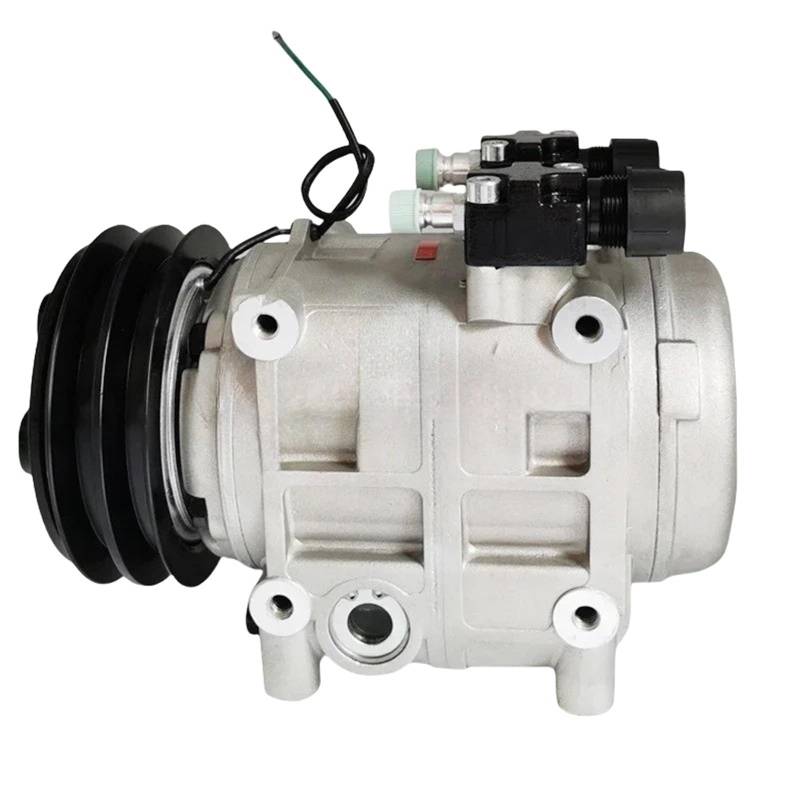 Klimaanlage AC A/C Kompressor Kühlpumpe 24V 2PK for TM31 DKS32C Kompatibel for Isuzu 506210-0431 506010-1680 MiniBus Lkw Ersatz der Erstausrüstung von BWJUSWS