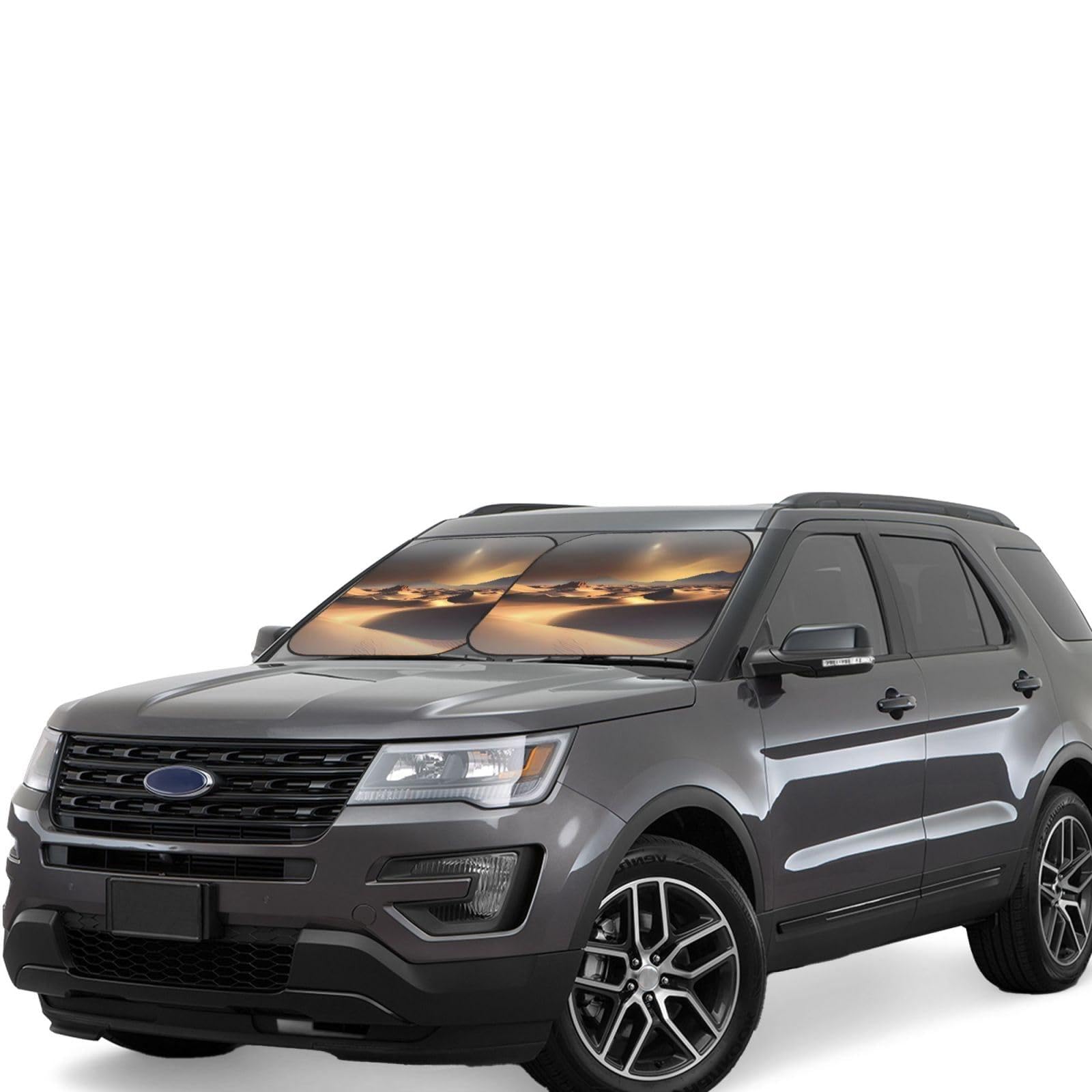 Sahara Wüste Auto Windschutzscheibe Sonnenschutz 2025 Upgraded 2 PCS UV Reflective Front Windshield Shade Auto Sun Visor Protector Blocks Universal Fit Car Interior Accessory Small Sahara Wüste Auto Windschutzscheibe Sonnenschutz 2025 Upgraded 2 PCS UV Reflective Front Windshield Shade Auto Sun Visor Protector Blocks Universal Fit Car Interior Accessory Small von BWLHJKE