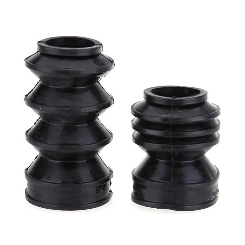 BWLYQ [Replacement] 2 Gummi-Vordergabel-Manschetten, Stoßdämpfer-Gamaschen, 39 mm, for Harley for Davidson for Iron 883 XL883 2017 von BWLYQ