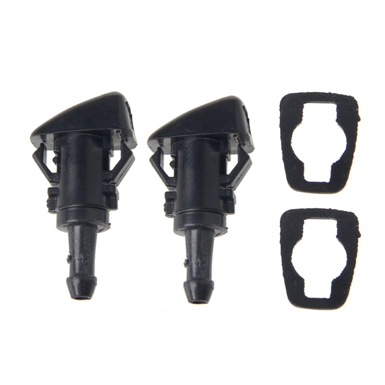 BWLYQ [Replacement] 2 Stücke Fahrzeug Fächerförmige Wasserspray Scheibenwischer Jet Washer Düse for Chrysler 300C for Dodge Auto Scheibenwischer Teile von BWLYQ