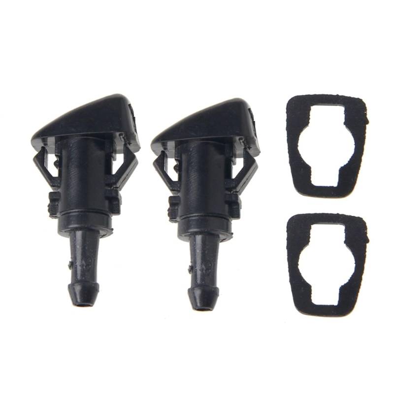 BWLYQ [Replacement] 2 Stücke Fahrzeug Fächerförmige Wasserspray Scheibenwischer Jet Washer Düse for Chrysler 300C for Dodge Auto Scheibenwischer Teile von BWLYQ