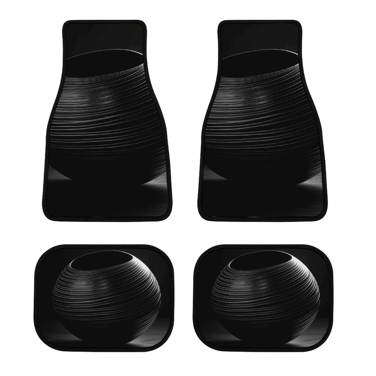 Automotive Fußmatten 4-teilig Allwetter Automatte Langlebig und Schwarze Vase rutschfeste Fußmatten für PKW LKW SUV Automotive Fußmatten 4-teilig Allwetter Automatte Langlebig und Schwarze Vase rutschfeste Fußmatten für PKW LKW SUV von BWQSKL