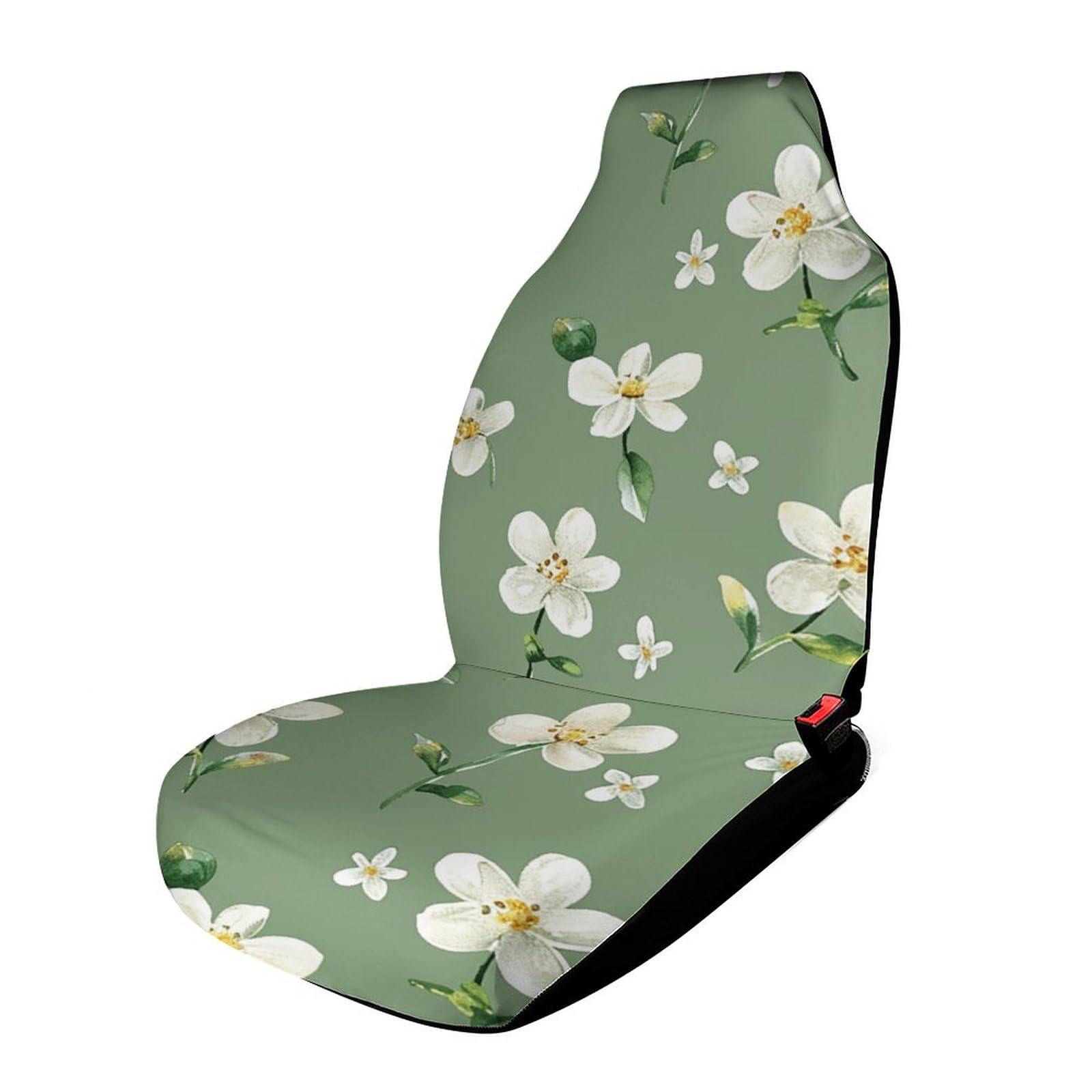 BWQSKL Autositzbezug für Komfort, rutschfest, Vintage-Stil, Blumen, Autositzschutz, vollständiger Schutz für die meisten Autos, Vans, LKWs, SUVs BWQSKL Autositzbezug für Komfort, rutschfest, Vintage-Stil, Blumen, Autositzschutz, vollständiger Schutz für die meisten Autos, Vans, LKWs, SUVs von BWQSKL