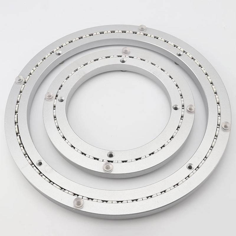 Drehteller-Basislager, 1 STÜCK Esszimmer-Drehteller 360° Manuell schwenkbar Verstellbarer Esstisch Robust, Drehteller aus Aluminiumlegierung(10 inches (250mm)) von BWUHDKS