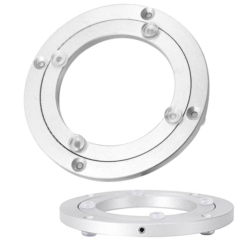 Drehteller-Basislager, 1 Stück Hochleistungs-Drehteller-Drehlager aus Aluminiumlegierung, großer Drehteller for Esstisch, Lager Hochleistungs-Metalllager, Ø 12 Zoll 16 Zoll 20 Zoll 24 Zoll 32 Zoll Dre von BWUHDKS