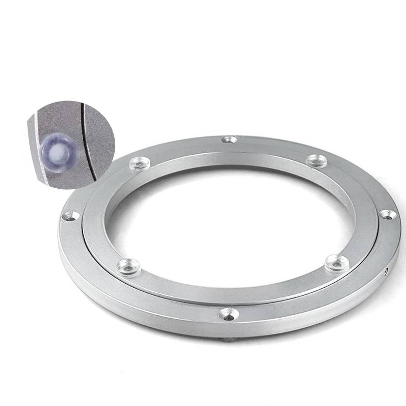 Drehteller-Basislager, 12 Zoll, 16 Zoll, 20 Zoll, 24 Zoll, 32 Zoll, Drehteller-Basislager, Hochleistungs-Tischlager, leichtgängige 360°-Drehbasis, drehbares Aluminium-Metall-Runddrehtellerlager(16 inc von BWUHDKS