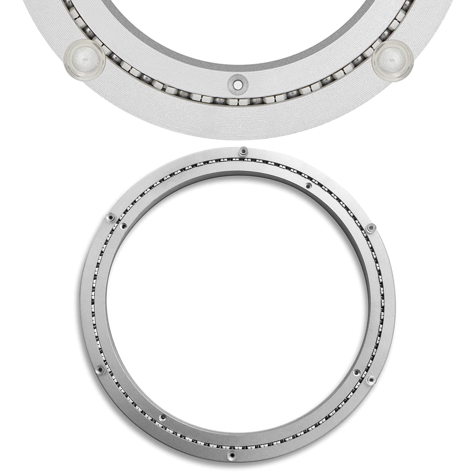 Drehteller-Basislager, Aluminium, robust, 8 Zoll, 12 Zoll, 18 Zoll, 20 Zoll, Tischlager, TV-Drehteller-Drehbasis, einfache Installation (Größe: 12 Zoll (300 mm))(12 inches (300mm)) von BWUHDKS