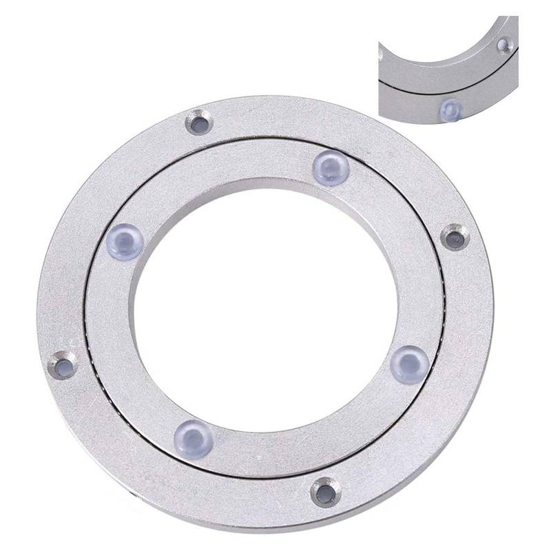 Drehteller-Basislager, Drehteller-Hardware 200 300 400 500 600 mm Kugellager-Organizer for Gartentisch – Hochleistungs-TV-Drehtellermechanismus mit 360°-Drehung, Metall-Drehlager for schwere Lasten(18 von BWUHDKS