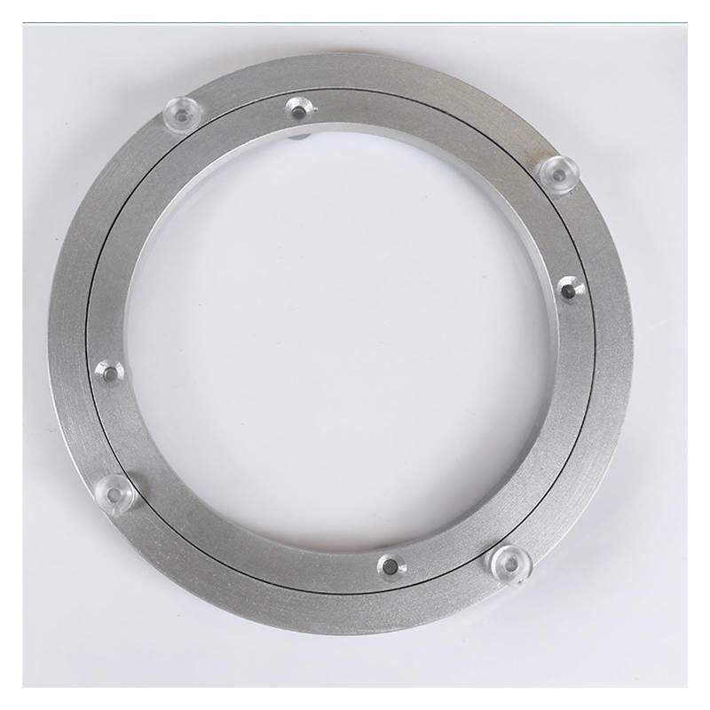 Drehteller-Basislager, Drehtellerlager, 150 250 350 450 500 600 mm, Kugellager, strapazierfähig, runde Tisch-Drehbeschläge for Küchen-Esstisch, Organizer aus Aluminiumlegierung(8 inches (200mm)) von BWUHDKS