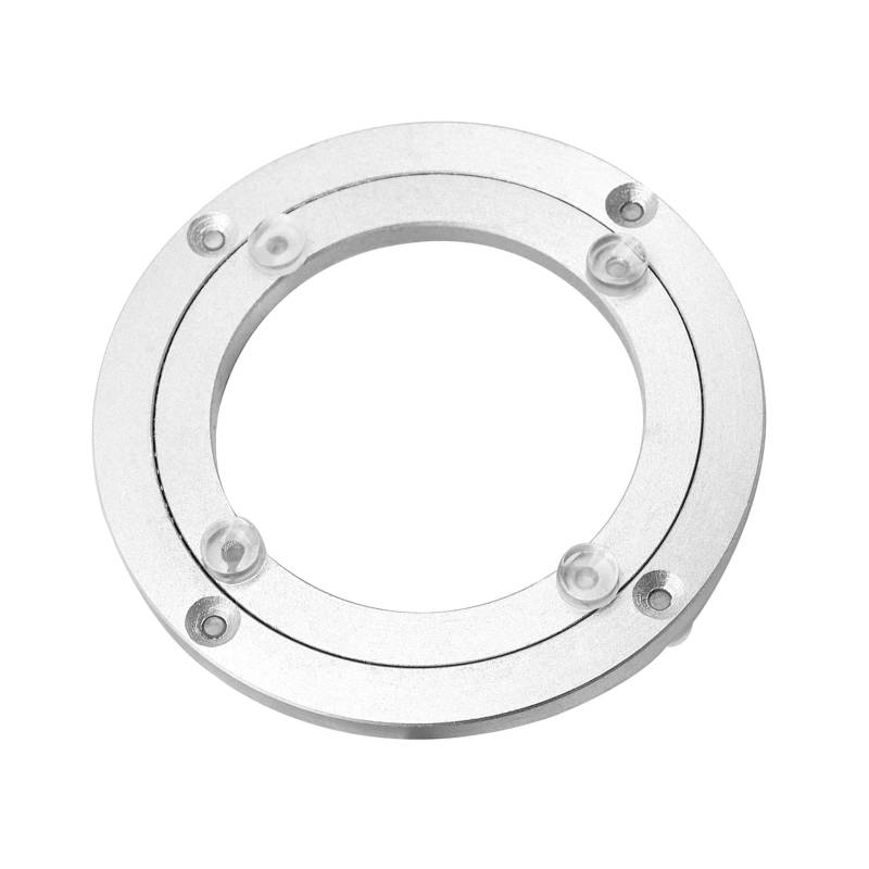 Drehteller-Basislager, Drehtellerlager 12 Zoll 16 Zoll 20 Zoll 24 Zoll 32 Zoll, Drehteller mit Drehlager, Hochleistungs-Drehteller-Ständerbasis for runde Tische, 360° drehbar for Küchen-Esstisch(16 in von BWUHDKS