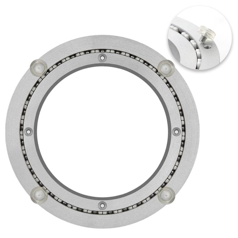 Drehteller-Basislager, Drehtellerlager for runde Tischbasis in der Küche und im Esszimmer, 360-Grad-Drehplatte, Ø 12 Zoll, 20 Zoll, 24 Zoll, 32 Zoll, Hochleistungs-Tischlager aus Aluminiumlegierung (G von BWUHDKS