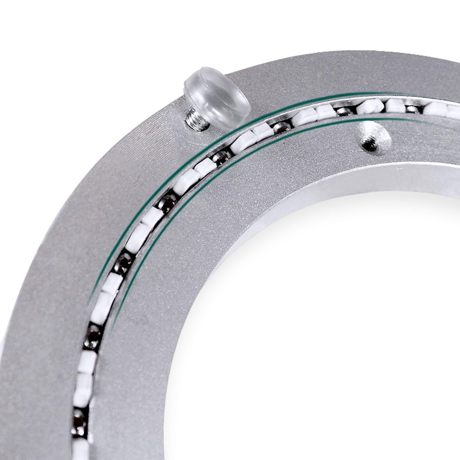 Drehteller-Basislager, Hochleistungs-Drehgelenkständer for Küchen-Esstische, Rundes Hochleistungs-Aluminium-Metall360-Drehtellerlager(20 inches (500mm)) von BWUHDKS