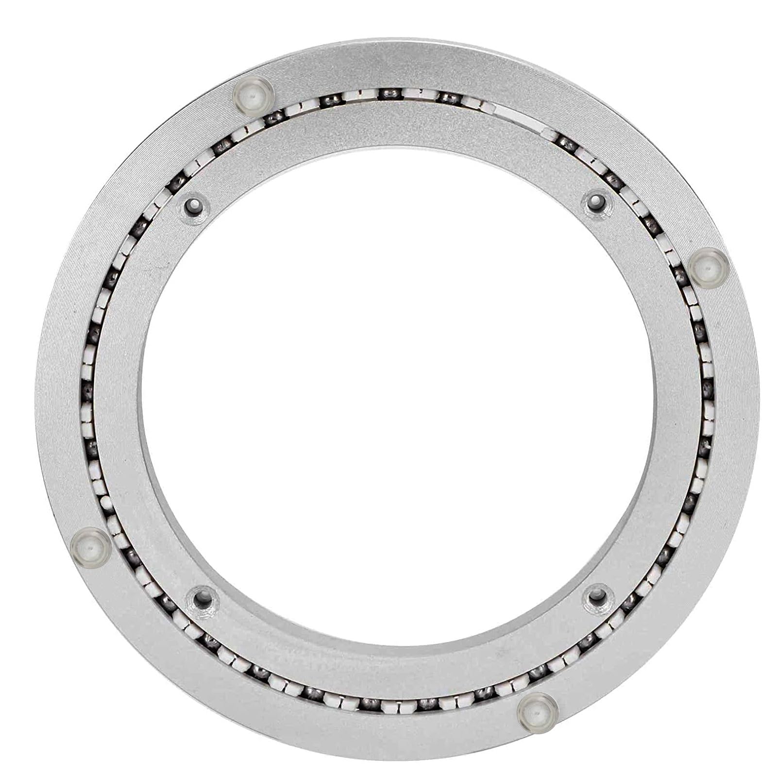 Drehteller-Basislager, Hochleistungs-Drehteller-Drehlager aus Aluminiumlegierung, geräuscharmes Hardware-Lager aus Aluminium – rundes Tischlager mit PE-Schalldämpferstreifen – 360°-Drehung, große Dreh Drehteller-Basislager, Hochleistungs-Drehteller-Drehlager aus Aluminiumlegierung, geräuscharmes Hardware-Lager aus Aluminium – rundes Tischlager mit PE-Schalldämpferstreifen – 360°-Drehung, große Dreh von BWUHDKS