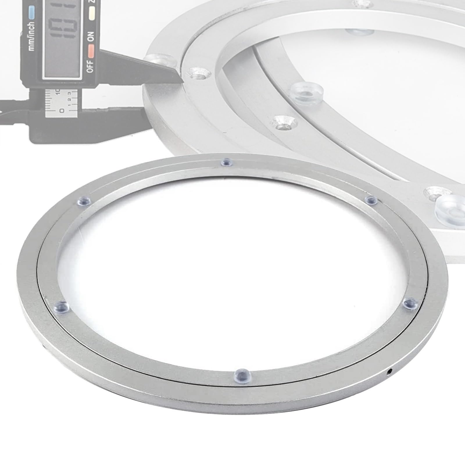 Drehteller-Basislager, Hochleistungs-Drehteller-Drehlager aus Aluminiumlegierung 150 200 300 400 500 600 mm, Schwenkringe for Drehteller-Kugellager, Basis for Esstisch-TV-Computermonitor(14 inches (35 Drehteller-Basislager, Hochleistungs-Drehteller-Drehlager aus Aluminiumlegierung 150 200 300 400 500 600 mm, Schwenkringe for Drehteller-Kugellager, Basis for Esstisch-TV-Computermonitor(14 inches (35 von BWUHDKS