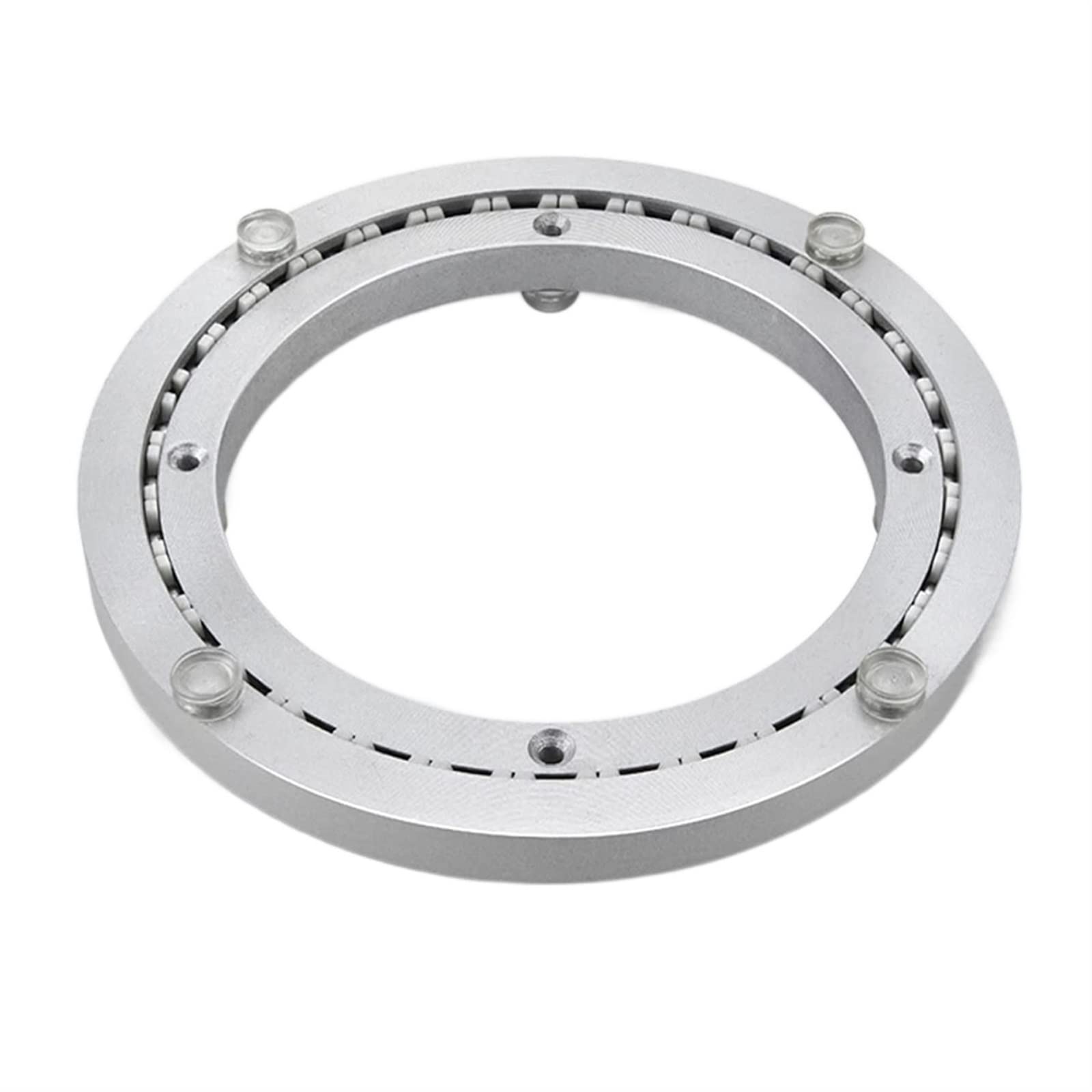 Drehteller-Basislager, Hochleistungs-Drehteller aus Aluminiumlegierung, 360° drehbar, Tisch-Basislager, Drehteller, runder Esstisch, glatte Schwenkplatte for Tischservier-Messedisplays(18 inches (450m Drehteller-Basislager, Hochleistungs-Drehteller aus Aluminiumlegierung, 360° drehbar, Tisch-Basislager, Drehteller, runder Esstisch, glatte Schwenkplatte for Tischservier-Messedisplays(18 inches (450m von BWUHDKS