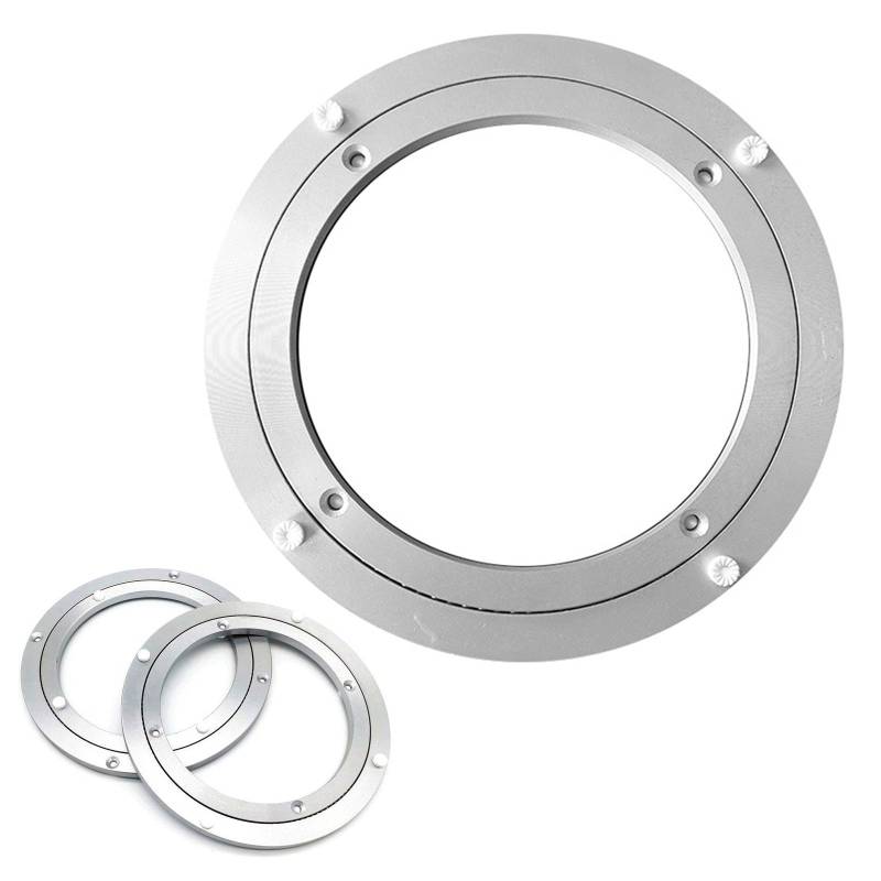 Drehteller-Basislager, Hochleistungs-Drehteller aus Aluminiumlegierung mit drehbarem Lager, Esszimmer-Drehteller – 360°-Drehorganizer aus Metall mit rutschfesten Füßen(20 inches (500mm)) von BWUHDKS