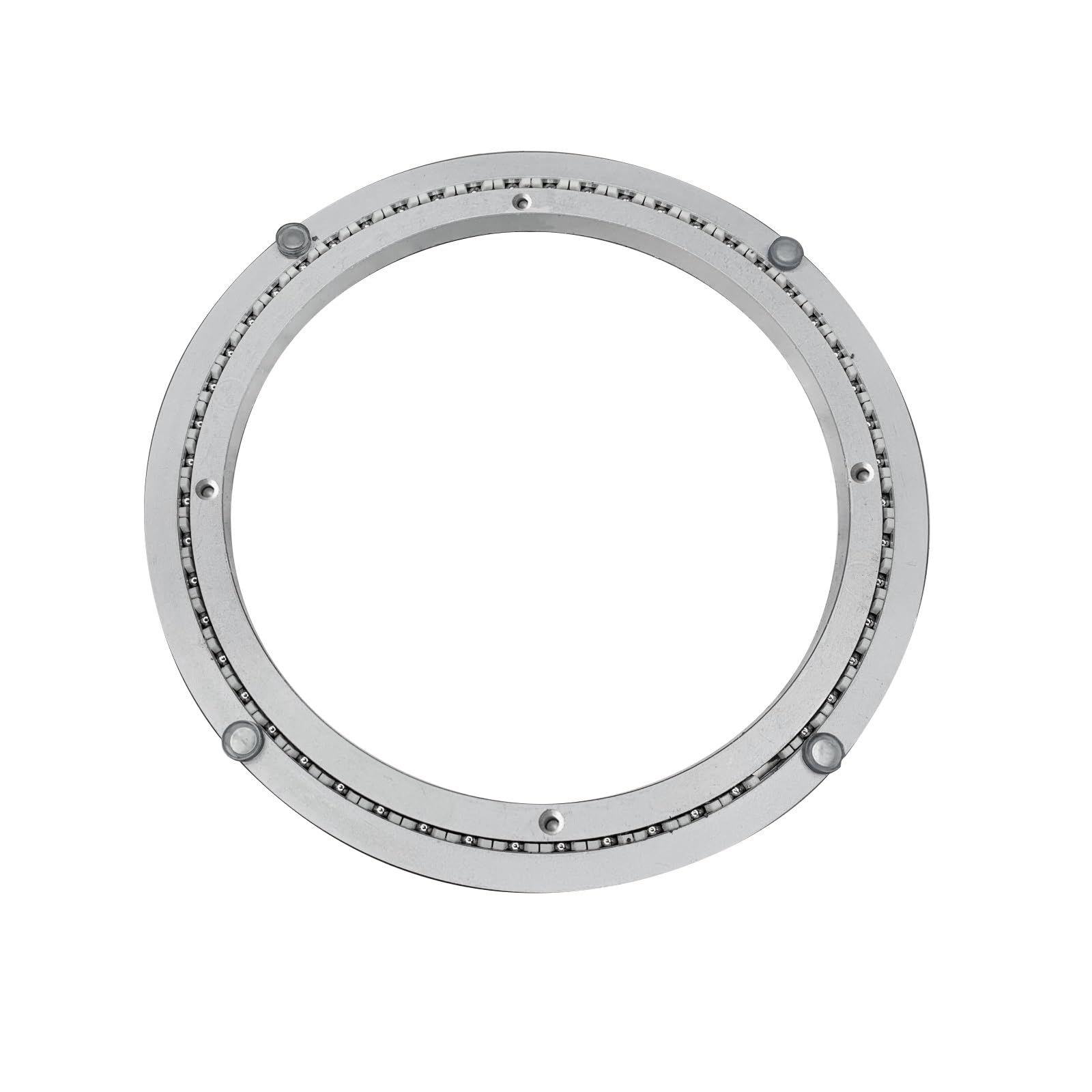 Drehteller-Basislager, Hochleistungs-Kugellager-Hardware aus Aluminiumlegierung for manuelle Tisch-Drehteller mit PE-Schalldämpferstreifen, Drehteller for das Esszimmer(14 inches (350mm)) von BWUHDKS