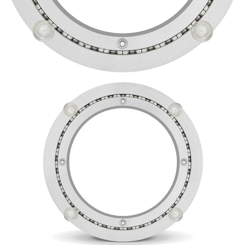 Drehteller-Basislager, Hochleistungs-Tischlager, geräuscharm, Drehteller mit Aluminium-Drehlager, drehbarer Tortenständer-Drehsockel for Küchentische (Größe: 200 mm)(12 inches (300mm)) von BWUHDKS