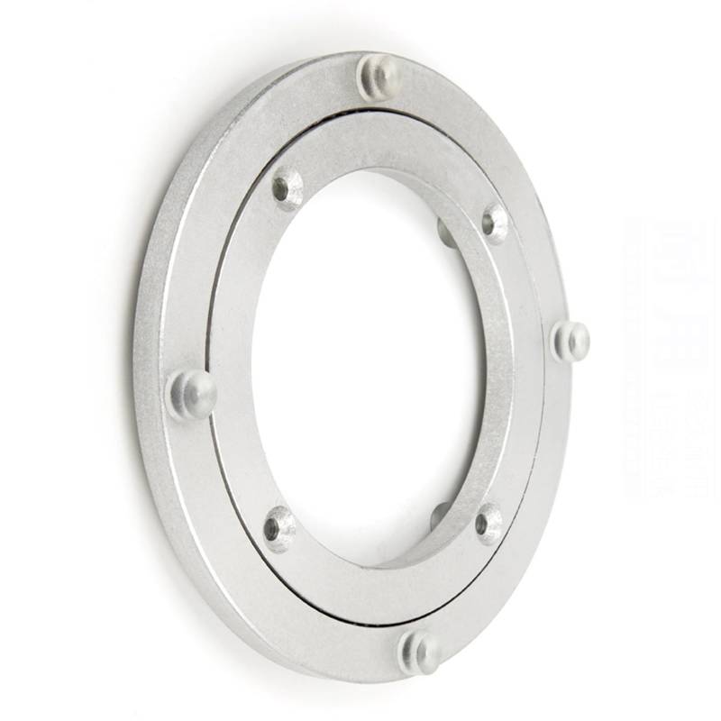 Drehteller-Basislager, Kugellager for Esstisch-Drehteller 250 350 450 500 600 mm, Hochleistungs-Drehteller aus Aluminiumlegierung mit Drehlager, kann im Innen- und Außenbereich verwendet werden, Schwe von BWUHDKS