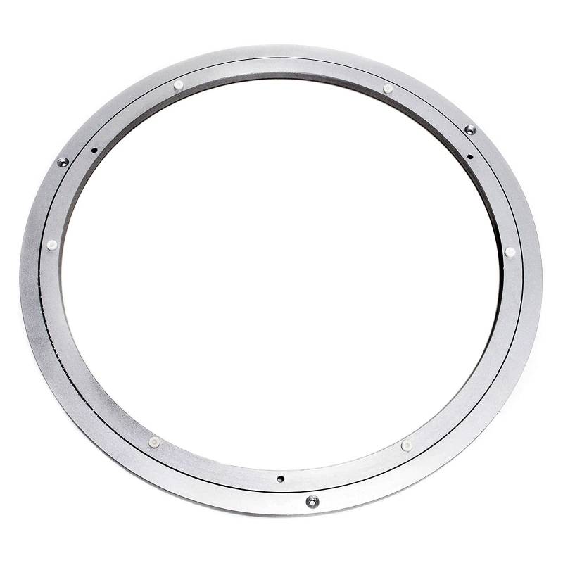 Drehteller-Basislager, Metallbasislager, Hochleistungskugellager for die Küche und das Esszimmer, Drehlager-Schwenkplatte aus Aluminiumlegierung for Servieren auf dem Tisch (Größe: 12 Zoll (300 mm))(8 von BWUHDKS
